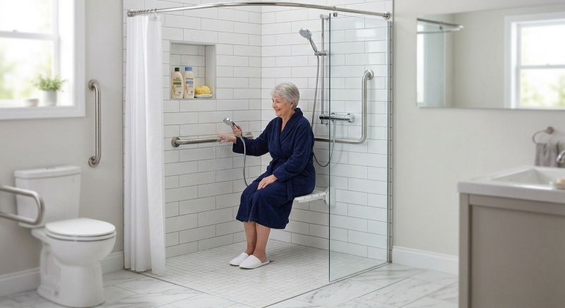 Handicap Shower Installation in Palm Coast, FL